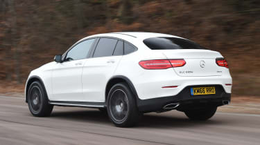 Mercedes GLC Coupe - rear action