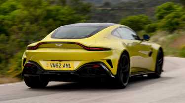 Aston Martin Vantage - rear action