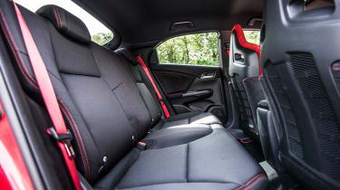 New Honda Civic Type R 2015 rear seats