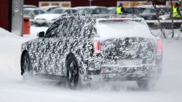Rolls-Royce Electric SUV - winter testing, rear 