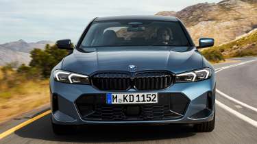 BMW 3 Series Facelift dynamic head shot