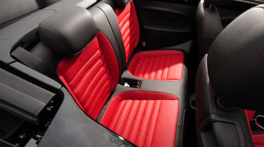 Volkswagen Beetle Cabriolet rear seats