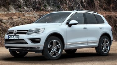 Volkswagen Touareg front angle