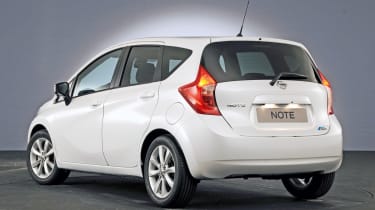 New Nissan Note rear static