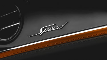 Bentley Flying Spur Speed - &#039;Speed&#039; dashboard badge