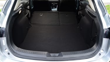 Mazda 3 hatchback 2016 SKYACTIV Diesel - boot space seats down