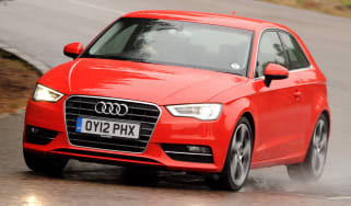 Audi A3 front cornering