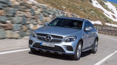 Mercedes GLC Coupe 2016 - front tracking 2