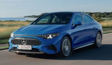 Mercedes CLA with EQ Technology - front