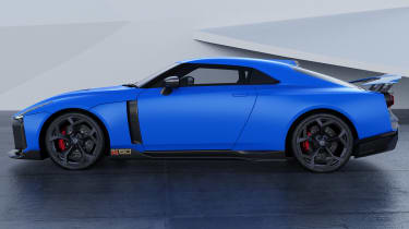 Nissan GT-R50 by Italdesign - blue side static