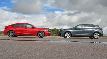 Honda Civic vs SEAT Leon - head to head