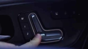 New Mercedes Sprinter 2018 teaser video screen shots seat controls