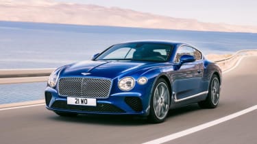 New Bentley Continental - front