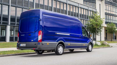 Ford Transit - rear static blue