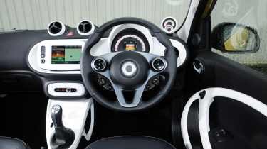 Smart ForFour - dsahboard