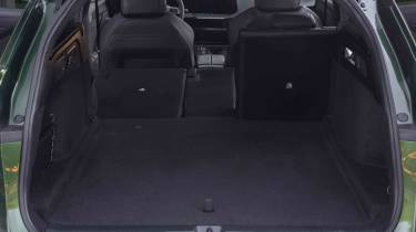 Vauxhall Astra Sports Tourer - boot, rear seats partially folded