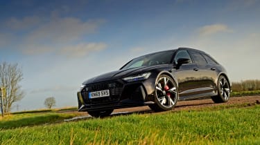 Audi RS6 2020 review - front static