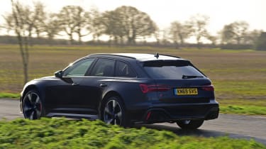 Audi RS6 2020 review - rear 