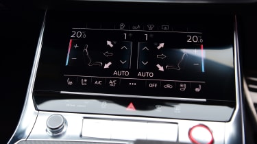 Audi RS6 2020 review - air-con controls