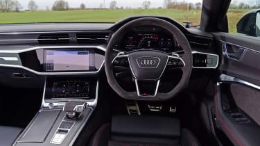 Audi RS6 2020 review - dashboard