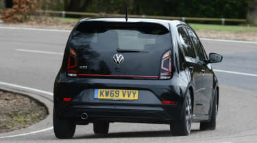 Volkswagen up! - rear cornering