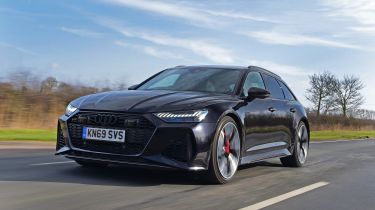 Audi RS6 2020 review - front tracking