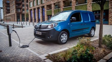 Renault Kangoo Z.E. charging