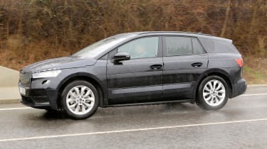 New 2021 Skoda Enyaq electric SUV spied for first time 