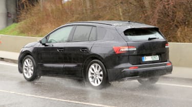 New 2021 Skoda Enyaq electric SUV spied for first time 