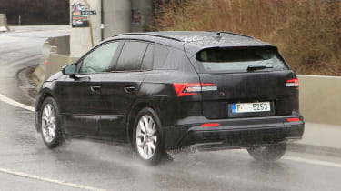 New 2021 Skoda Enyaq electric SUV spied for first time 